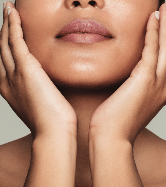 woman with beautiful hands