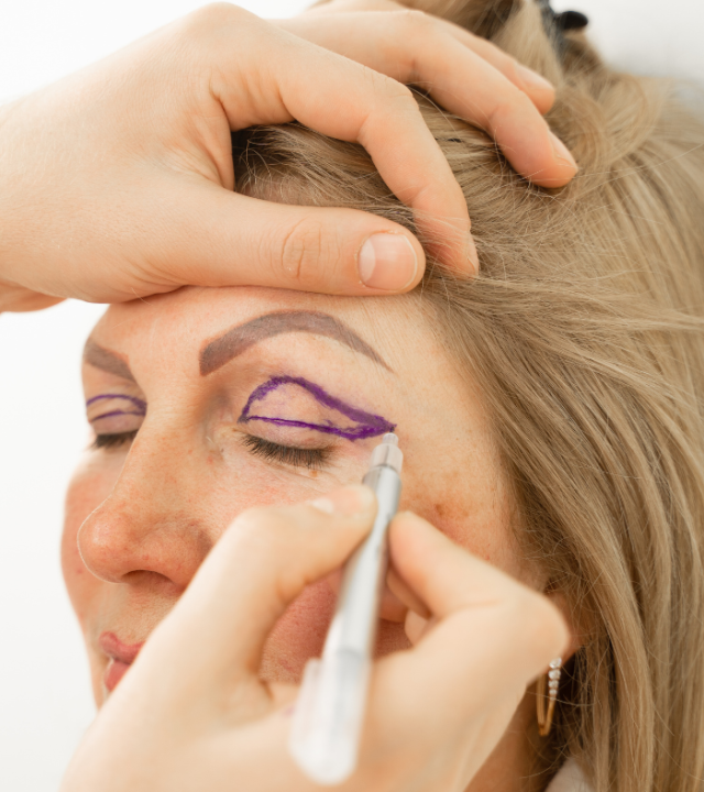 Is blepharoplasty a high-risk surgery?