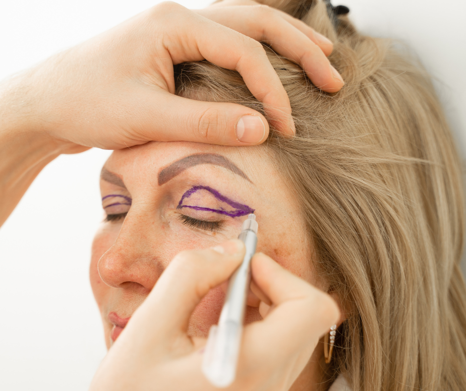 Is blepharoplasty a high-risk surgery?