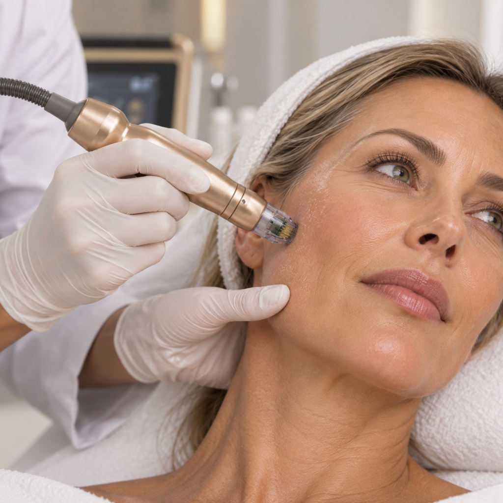 How Sylfirm X Radiofrequency Microneedling Rebuilds Perimenopausal Skin